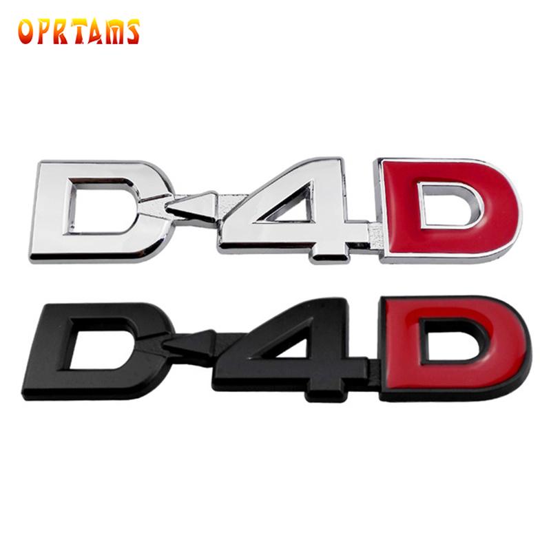 V6 Aluminum Silver Chrome 3D Emblem Decal Trunk Metal Badge Sticker RAV4 Toyota