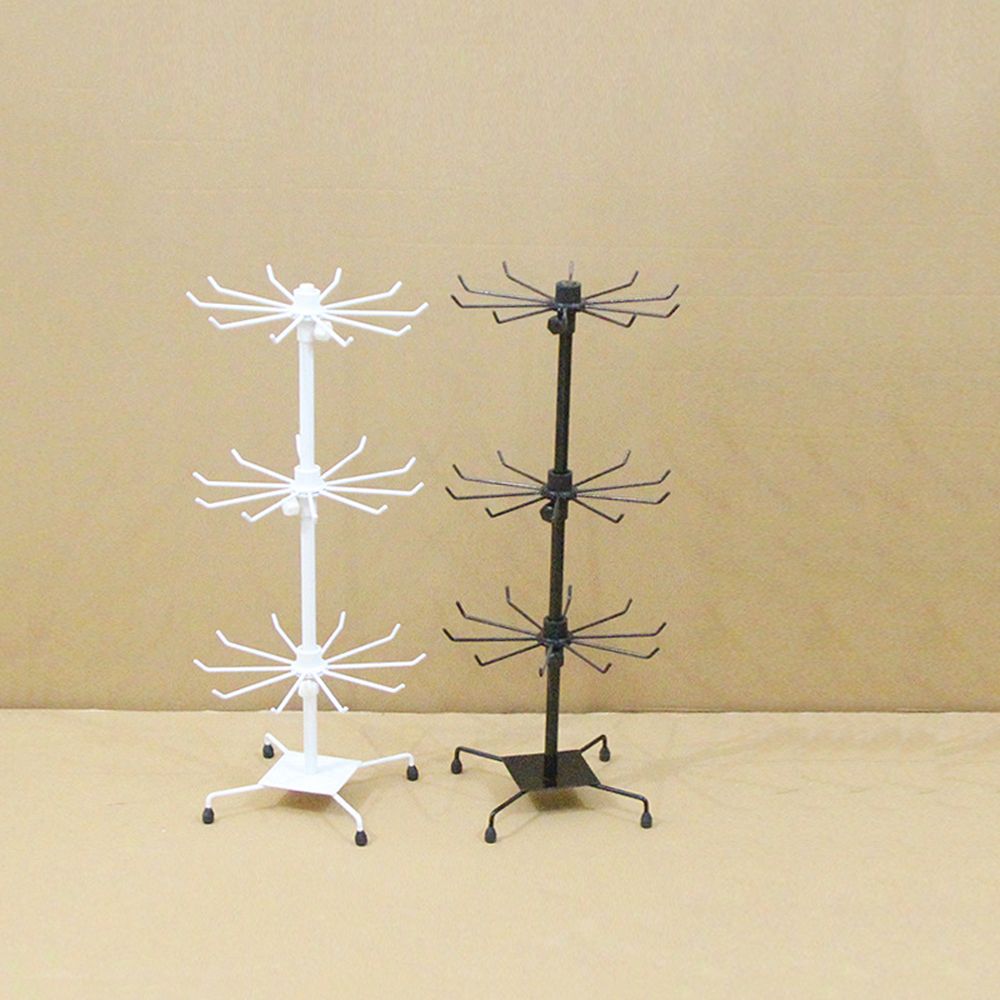 

3-Tier Girls Women Rotating Display Stand Jewelry Organizer Jewelry Storage Rack Home Decoration чёрный