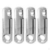4 Pieces Stainless Steel Heavy Duty Double Swivel Fishing for Outdoor Activities