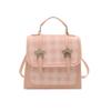New Small Fresh College Style Backpack Bag Women's Fashion Plaid Multifunctional Small Messenger Bag