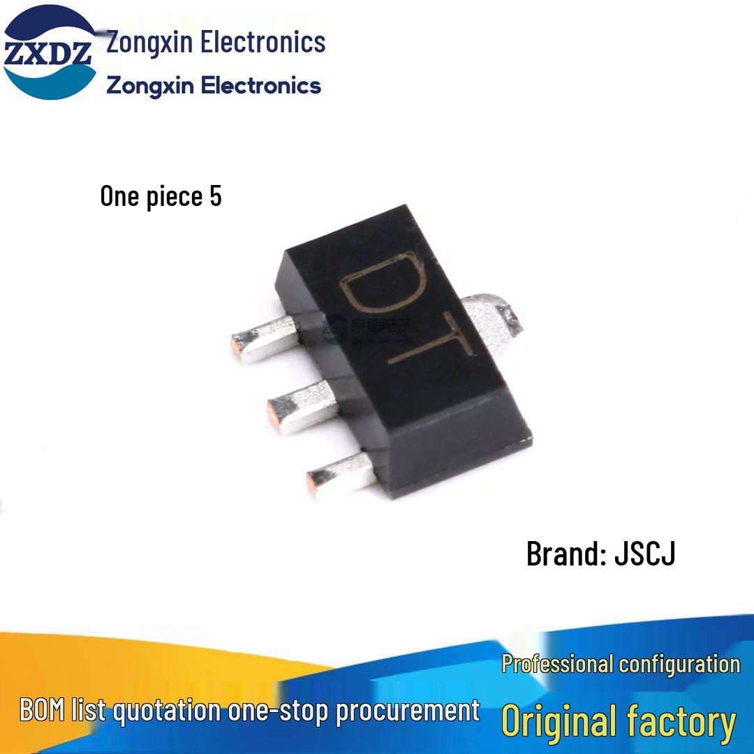 

Authentic 2SD2391 NPN SOT-89 Surface Mount Transistor, 60V/2A, 5-Pack