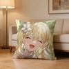 GGenshin Lumine Impact  Pillow Case Cushion Cover Throw Pillow Case For Car Sofa