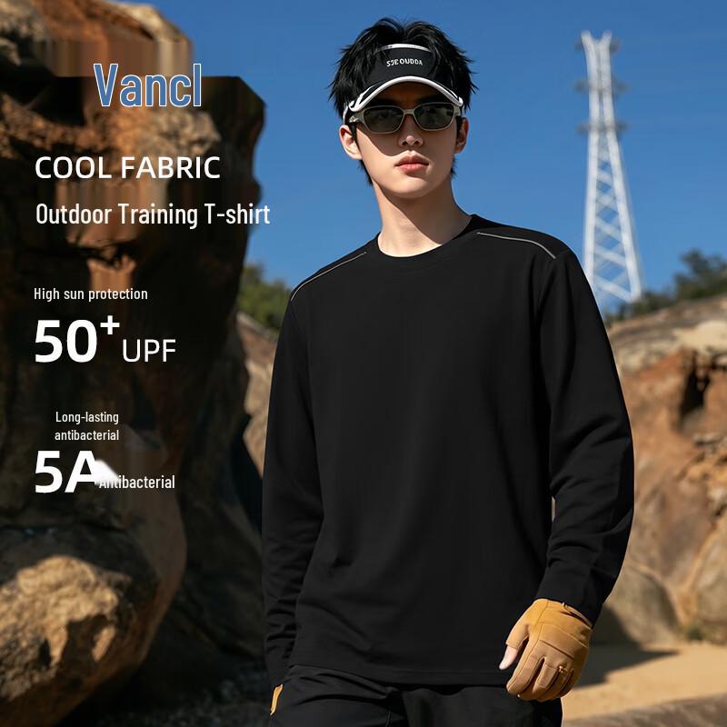 VANCL Men's Outdoor Quick-Dry Long Sleeve T-Shirt