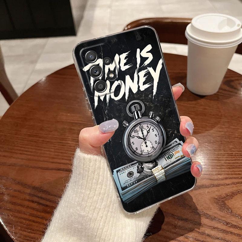 Cash Dollars Pictures Printing Phone Case For Samsung Galaxy A56 A57 A37 A55 A54 A36 A35 A26 A25 A16 A17 A07 A52 A34 A21s Cover