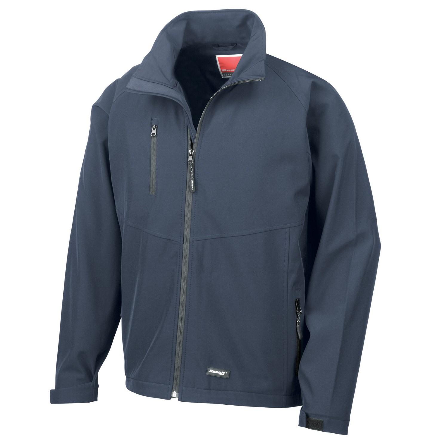 Result Chaqueta unisex para adultos M azul oscuro