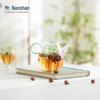 Nanshan Mr. 'Swallows Return Spring' Glass Tea Set