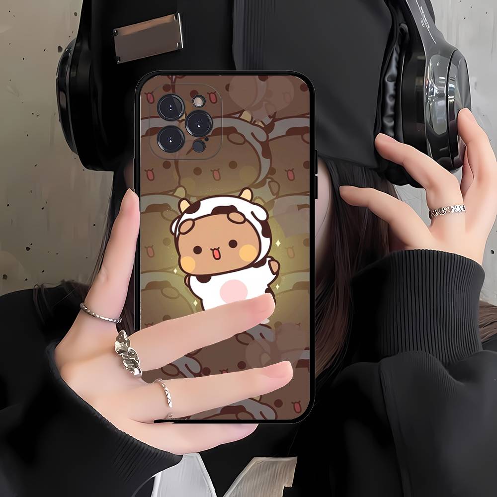 Popular B-Bubu And D-Dudu Phone Case For IPhone 16 17 Air 15 14 13 12 11 Pro Max 16E Plus Fundas
