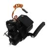 RC Gear Box Transfer Case Aluminum Alloy Anodize Accurate RC Gear Box Kit with Shaft for SCX10 1 10 313mm Wheelbase