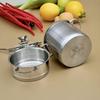 Thickened 304 Stainless Steel Steamer & Frying Pot for Baby Food & Household Use