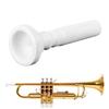   ABS French Horn Trumpet Moutiece Musical Instrument Accessory (Black)