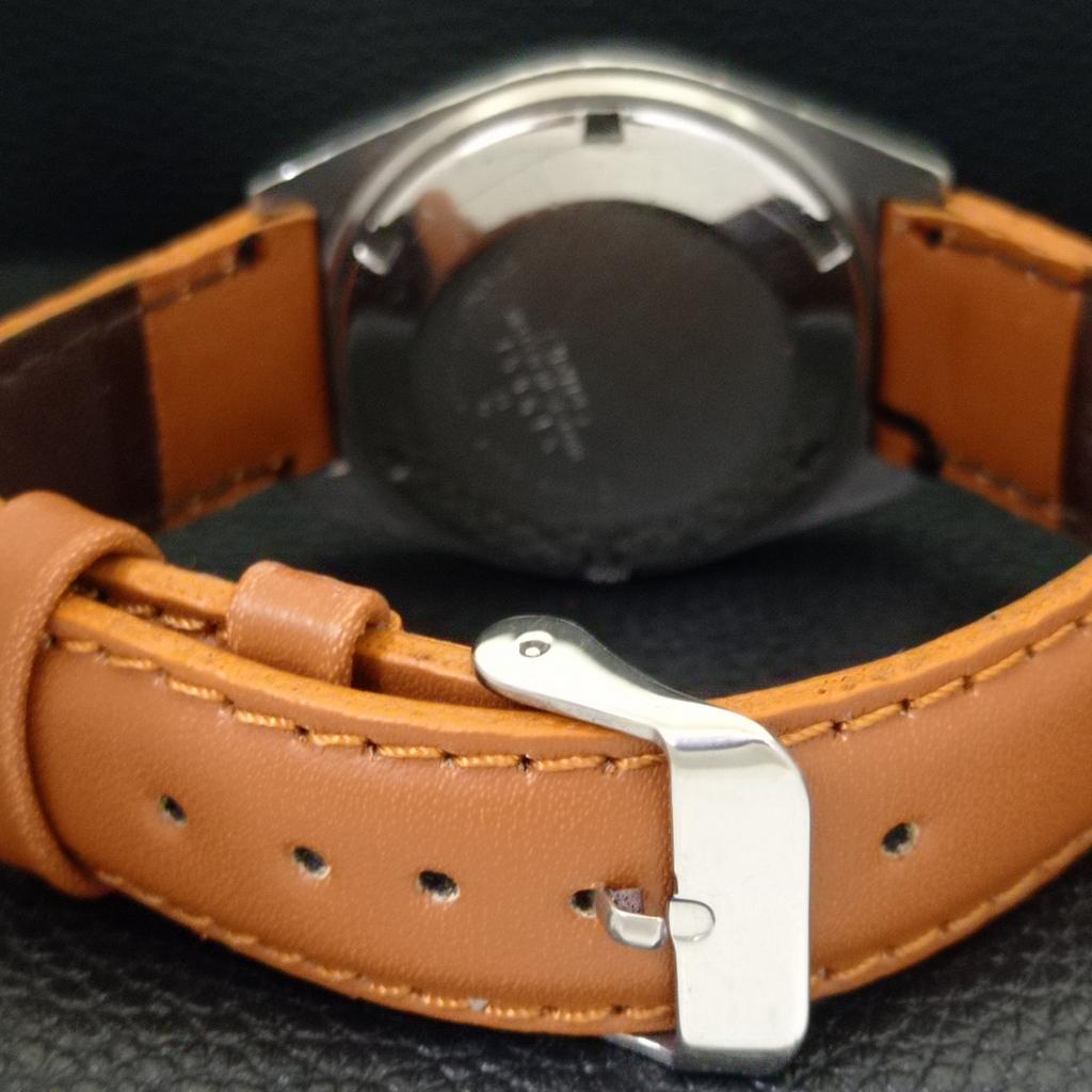 VINTAGE SEIKO 5 AUTOMATIC 6309A JAPAN MENS WHITE COLOR DIAL WATCH A702635-1 R209-a702635