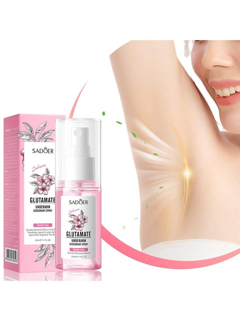 1pc Cherry Blossom Underarm Deodorant Spray, Odor Eliminating, Personal Care, Quickly Stops Sweating