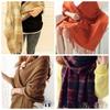 Autumn and winter warm imitation cashmere fringed student new plaid scarf women's winter shawl