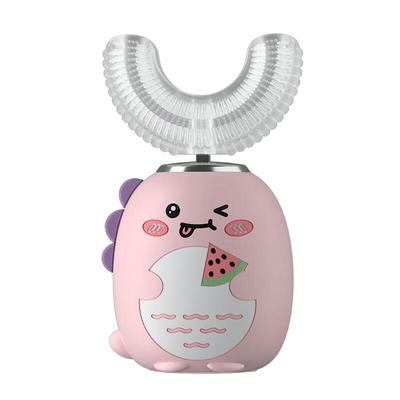 Qianbaimei Smart Sonic U-Shaped Electric Toothbrush for Kids CN Plug (adapter Included)