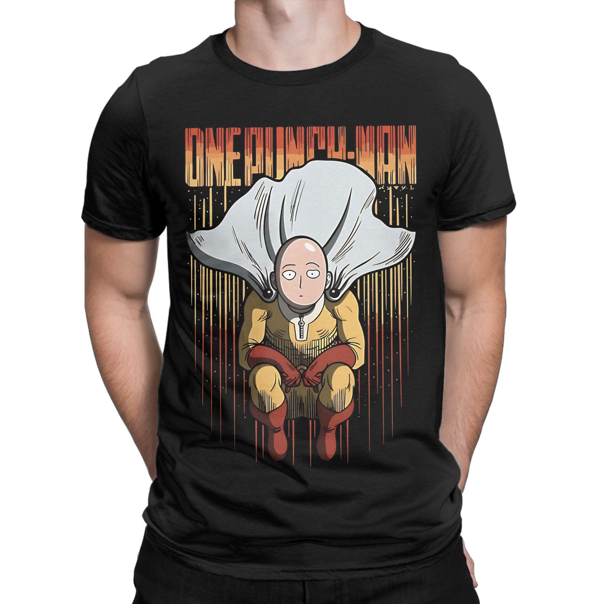 Punching hero One Punch Man Accessories Men Women T Shirts Pure Cotton Tee New Arrival T-shirt Clothes S