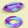 Mental Stimulation Ball for Dog Chew Resistant Design and Treat Dispensing Function Toy With Adjustable Treat Holes