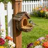 -shaped Bird Feeder, Open Design, Suitable For Hummingbirds, And Can Be Used Balconies, Gardens, Or Fences.