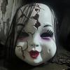 1Pcs Scary Ghost Mask Costume Props Chucky Ghost Doll Mask Halloween Full Face Helmet Masquerade Scary Cosplay Party Headwear