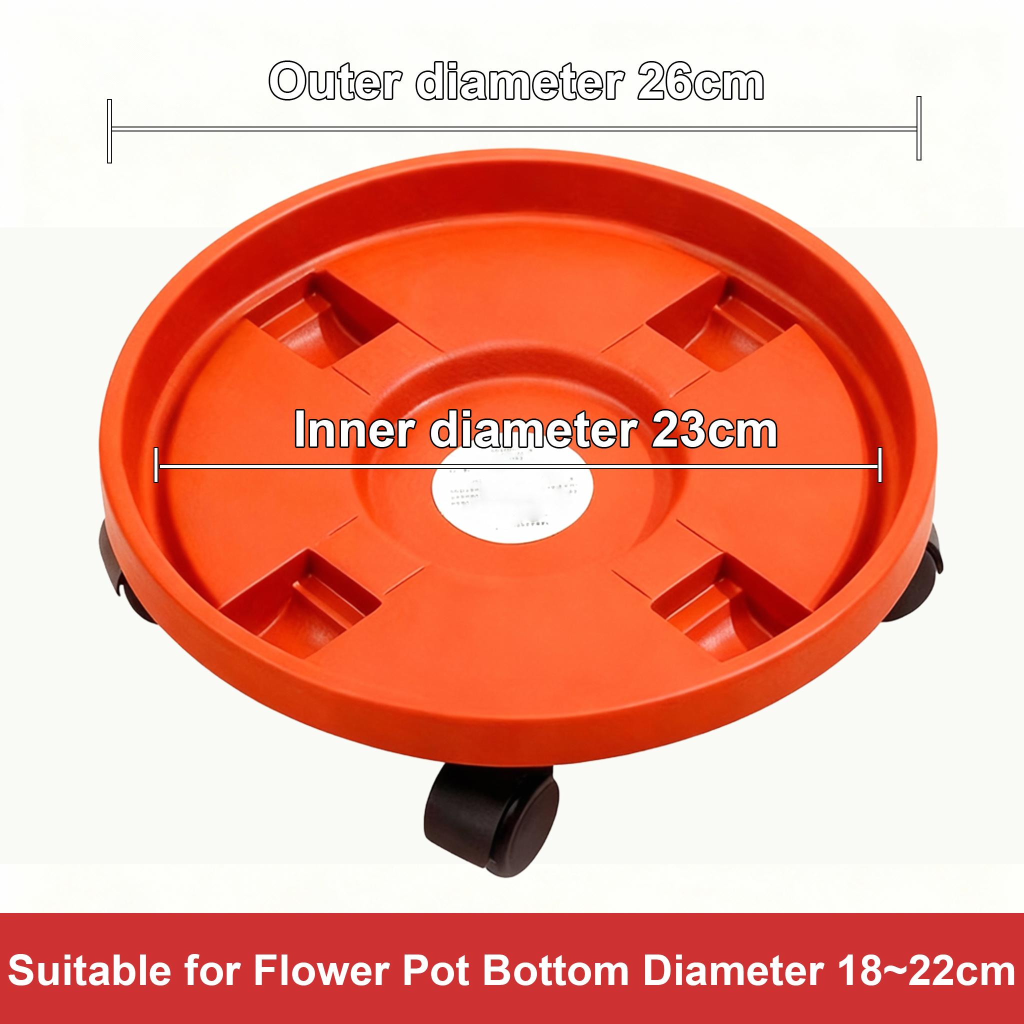

Removable Pot Tray With Universal Wheel Heavy-duty Potted Plant Moving Tool Pot Rack Indoor Outdoor Balcony Gardening Tool