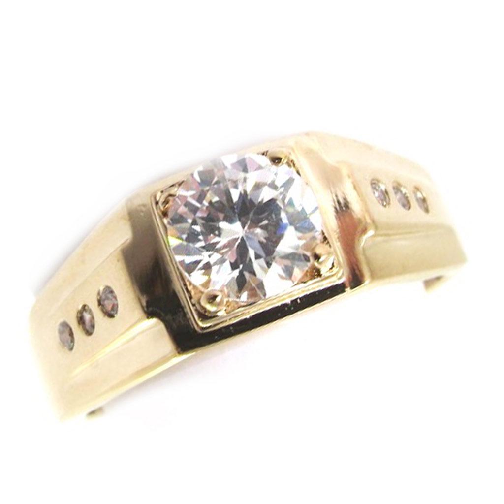 

Кольцо с печаткой позолота Oracle белое золото