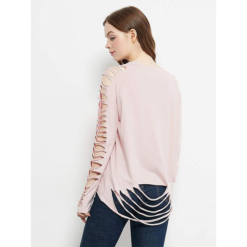 Ripped Longsleeve Top