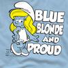 The Smurfs Unisex Adult Blonde And Proud T-Shirt