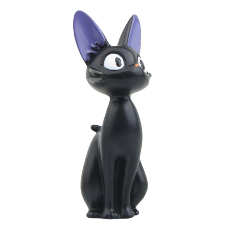 Diy Cute Cartoon Black Cats Japanese Anime Figurine Resin Kawaii Cat Desktop Decor Fairy Garden Miniatures Garden Home Decor