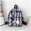 Children's schoolbag new primary school backpack cartoon cute print lightweight weight weight backpack tide