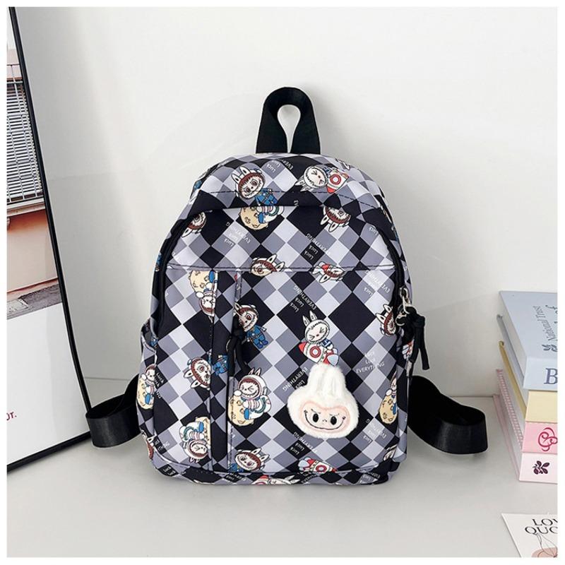 Children's schoolbag new primary school backpack cartoon cute print lightweight weight weight backpack tide