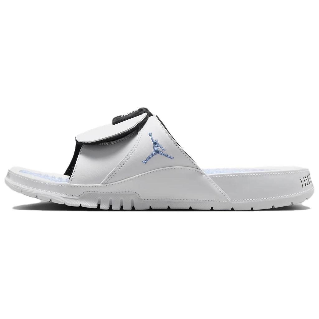 Air Jordan Hydro 11 Retro Slide Columbia / Legend Blue Men Sneakers White Black FN2452-104