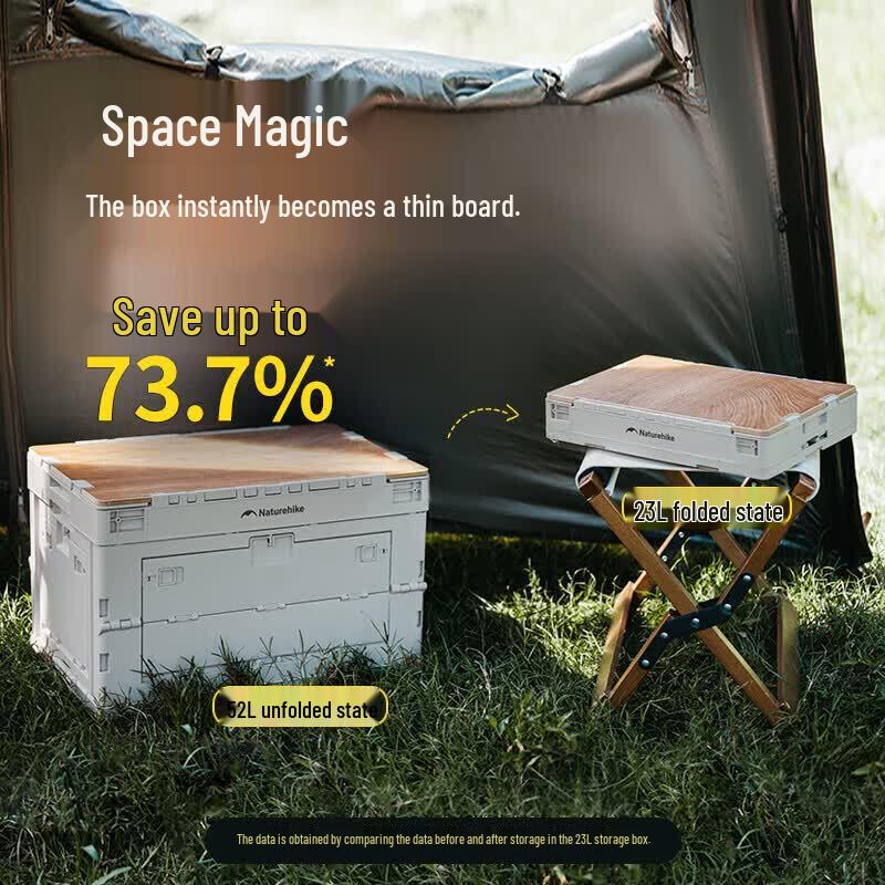 Naturehike Foldable Camping Storage Box & Table
