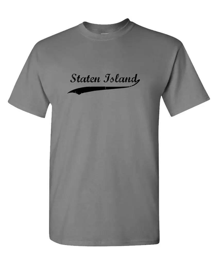 Nyc Staten Island Unisex Cotton TShirt Tee Shirt