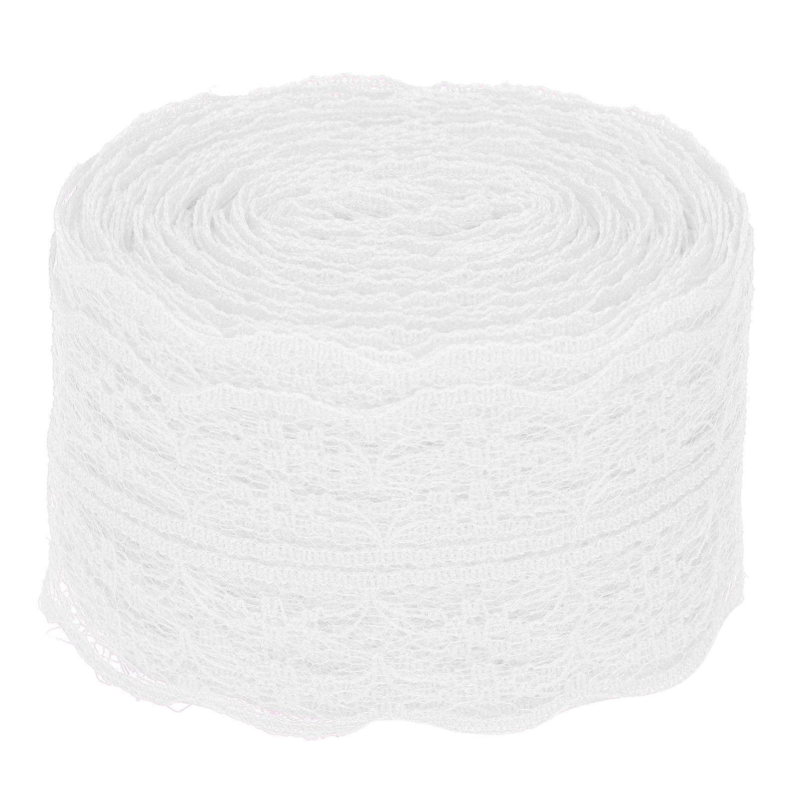 

Кружевная лента в винтажном стиле, приятная к коже, многоразовая, принадлежности для квилтинга для свадебного декора, на каждый день белый