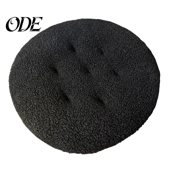 Futon Design Kissen Sitz Rund Pelzig Kurzer Plüsch Oberfläche Extra Dick Stuhl Boden Anti-Rutsch Einfarbige