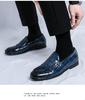 Men's Plus Size Leather Monk Loafers: Double-Stitched, Casual, Sizes 38-48, Perfect for Weddings