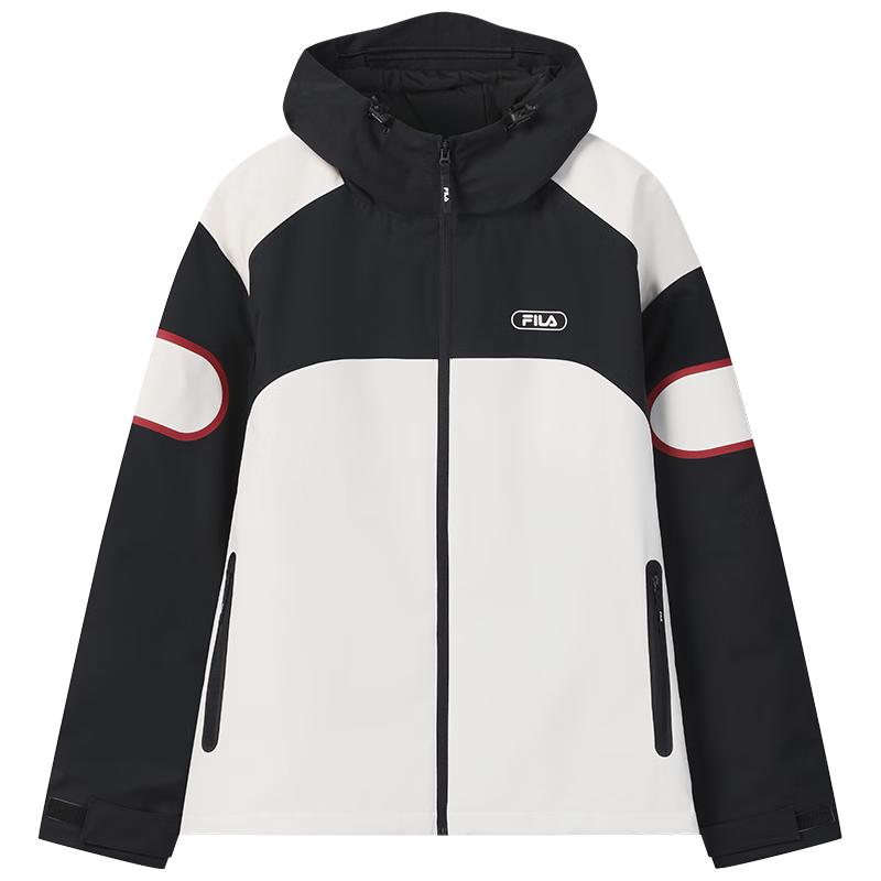 FILA Men s Colorblock Padded Hooded Jacket XL