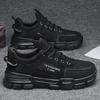 Men's Shoes Trend Mesh Casual Shoes for Men Trend Lace Up Man Sneakers Platform Working Men's Ankle Boots Zapatillas De Hombre