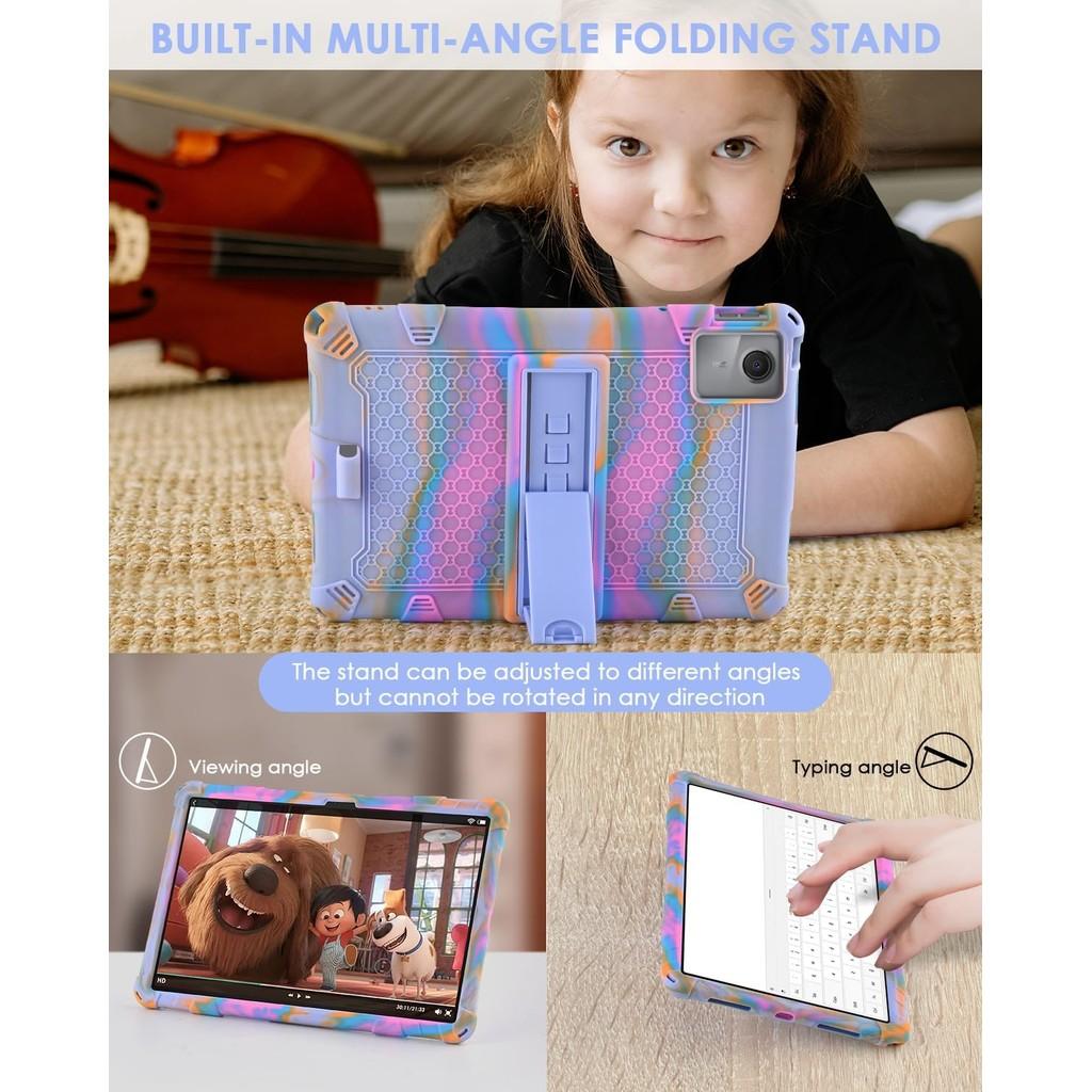Soft Silicone Kids Safe Case for ZTE Nubia Pad Pro Global 10.9 2025 Nubia Pad Pro 10.9 with Shoulder Strap Stylus Pen