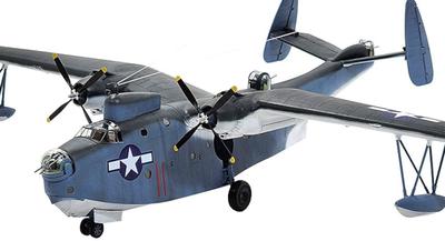 Academy 1/72 schaal Amerikaanse PBM-5A Martin Mariner plastic modelbouwkit 12586