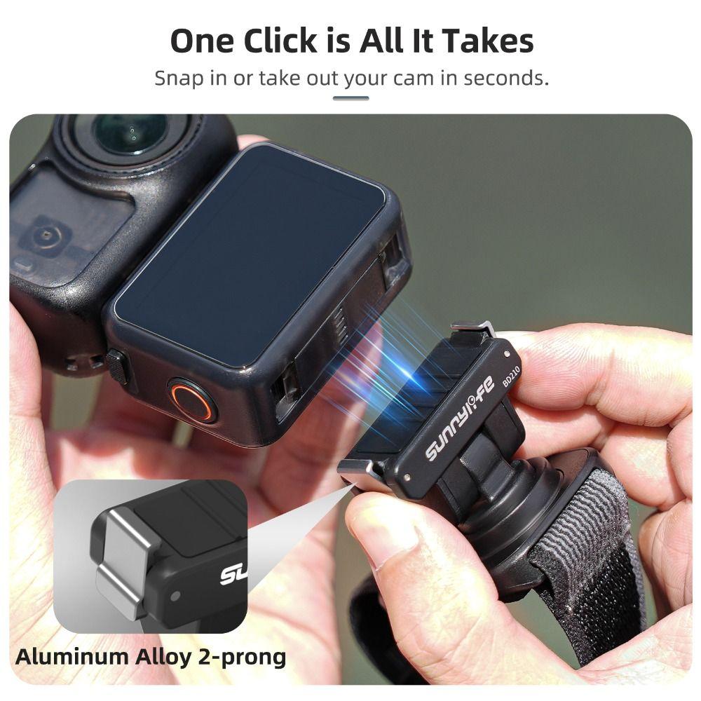 Cinturino da polso magnetico a sgancio rapido Staffa per cinturino a mano per accessori fotocamera DJI Osmo Nano