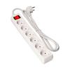 EDM-Socket Power Strip 6 Outlets with EDM Schuko Switch (5m)