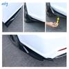 Universal Car Front Rear Bumper Strip Lip Spoiler Diffuser Splitter Scratch Protector Carbon Fiber Winglets Side Skirt