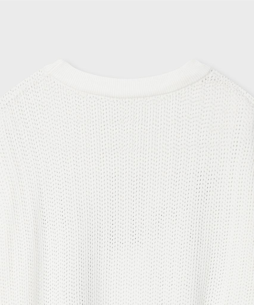FALLETT Deuce Nero Sci-Fi Knit Ivory