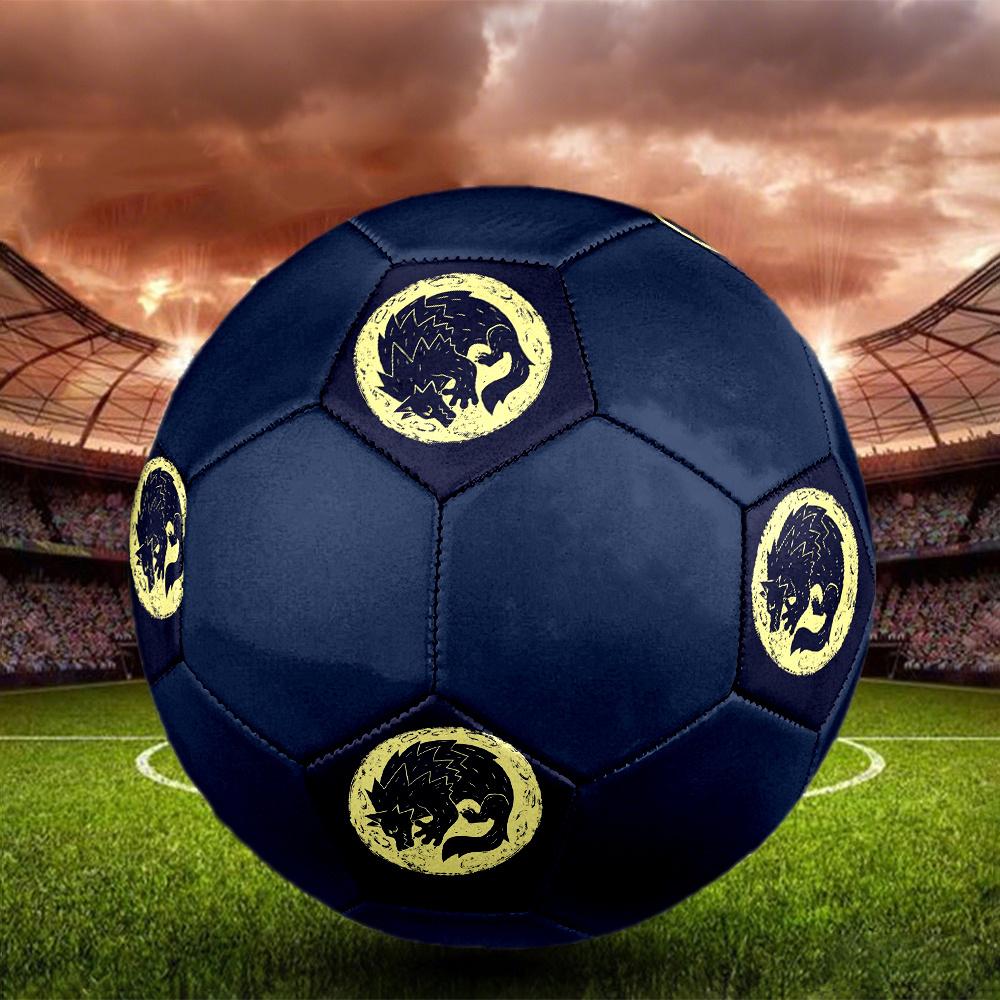 1PC Wolf Moon Soccer Ball Size 5 Football Machine Sewn Indoor/Outdoor Universal Football Gift W82