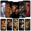 Phone Case for Samsung Galaxy A56 A54 A42 A36 A34 A26 A16 A12 A20 A22 A40 A50 A52 A06 5G Soft TPU Shell The Lion Fundas Capa Bag