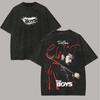 The Boys Soldier Boy T-shirt Vintage Washed Y2K Aesthetic Unisex Oversized Short Sleeve Summer Cotton Retro Streetwear Hot Sale