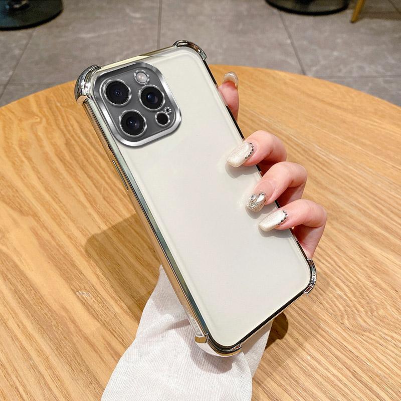 

Чехол для iPhone 17 Pro Max Чехол для телефона iPhone 14 Pro 16 14 15 Plus Утолщенные четыре угла Ударопрочный Покрытие Силиконовая задняя крышка iPhone17