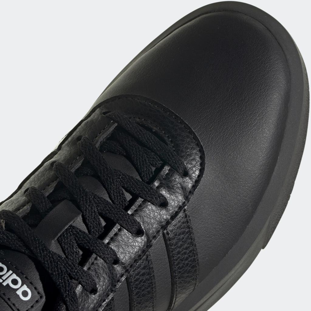 Women's Black Adidas Court Platform Sneakers (GV8995)