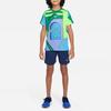 Nike Dri-FIT Performance Grafikdruck Rundhals Kurzarm T-Shirt Kinder Oberteile Pfauengrün DQ8958-365