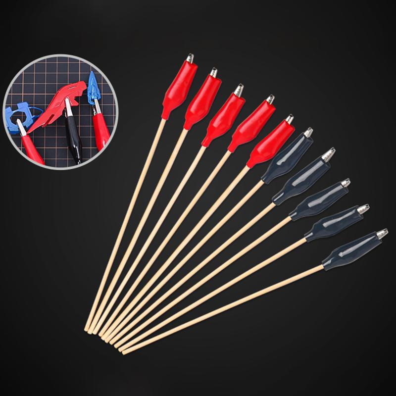 Miniature Model Painting Clips Base Stand for Precise Airbrush Spray Assembly Hobby Tools Set Organizer